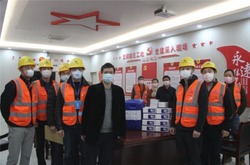 【防疫复工两手抓】先锋娱乐集团所属杭安公司领导赴之江实验室一期工程—园区工程（西区）机电安装项目部调研检查疫情防控和复工工作
